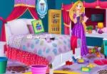 Reinigung der Schlafzimmer der Prinzessin Rapunzel
