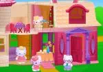 Hello Kitty xây dựng nhà búp bê