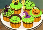 Cadılar Bayramı için cupcakes