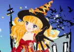 ハロウィーンの女の子のためのドレス