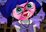 Maquiagem do Dia das Bruxas para Dora