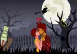 Ciuman di malam Halloween