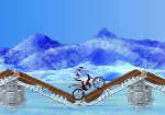 Sepeda motor mania di atas es