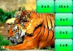 Tiger Rodiny Násobení Puzzle