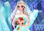 Elsa sempurna gaun pengantin