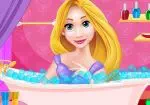 Prinsesse Rapunzel særlige bad