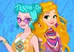 Elsa a Rapunzel festivaly útěk