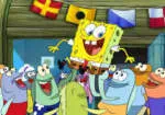 Putar dan menyesuaikan diri SpongeBob dengan seluar persegi