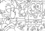 SpongeBob fun coloring game