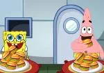 Sponge Bob mencintai burger