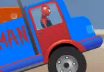 Spiderman camionista dei giocattoli