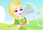 Bubble girl