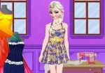 Elsa tervezzen egy ruhát Bálint-nap