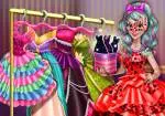 Платье куклы Dove для карнавала