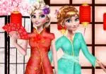 Elsa och Anna modeupplevelse i Japan